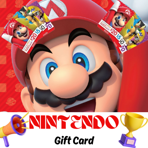 Unlock Endless Fun: The Ultimate Nintendo Gift Card!